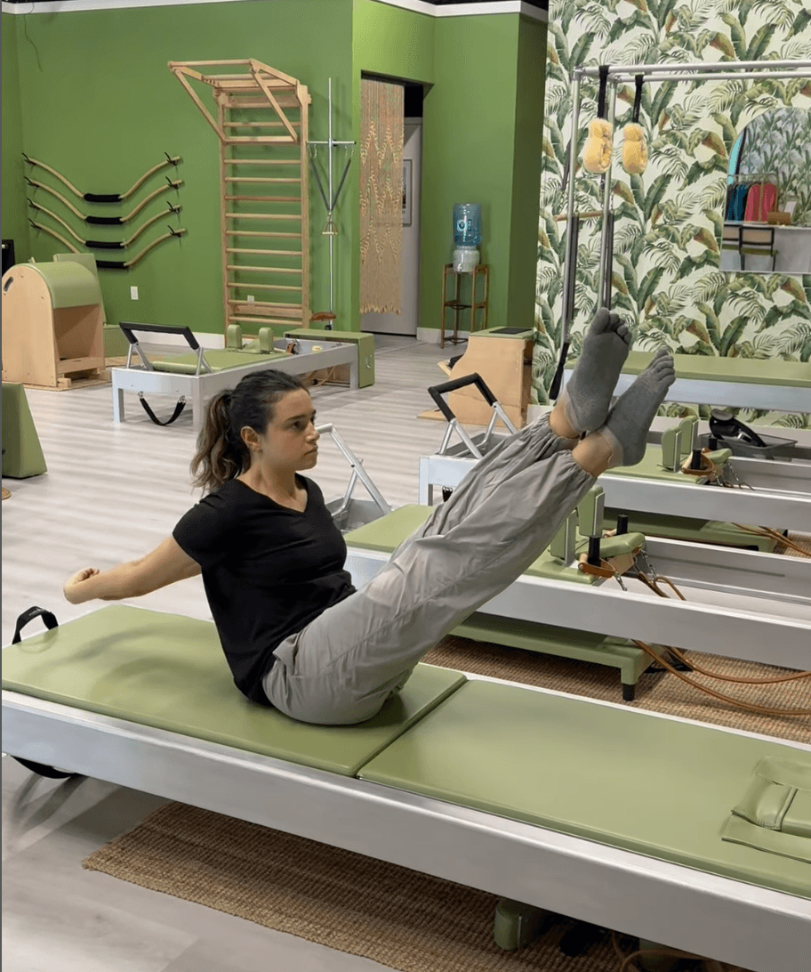 Allegro 2 Reformer with Tower and Mat in Sage