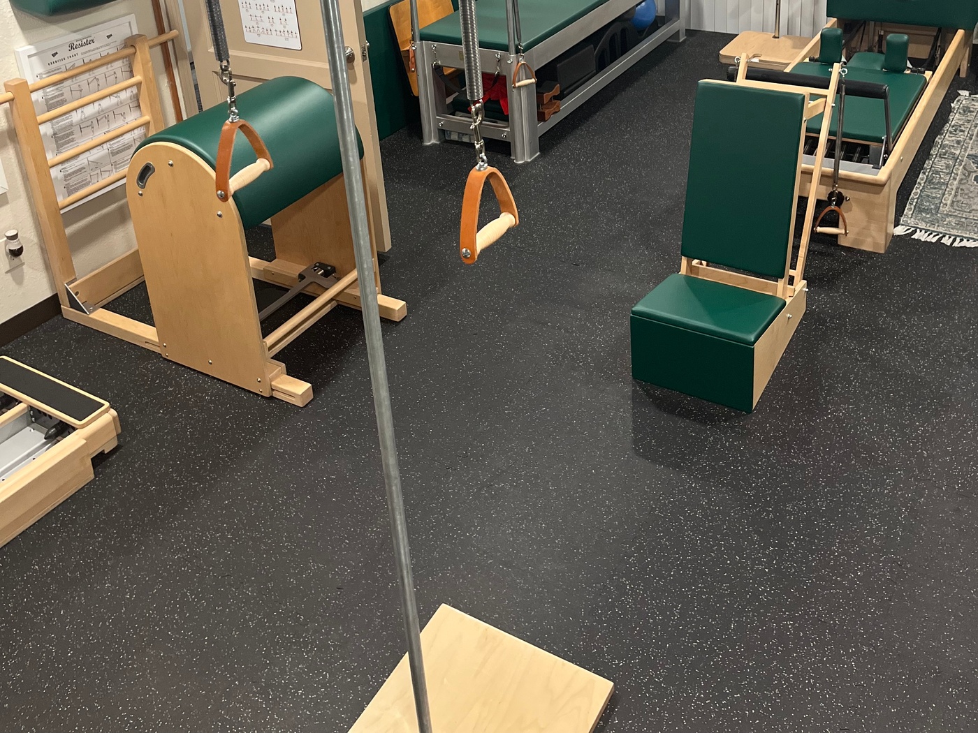 Various Balanced Body Equipment in Forest